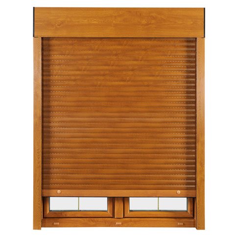 kunststofffenster aufsatzrollladen golden oak