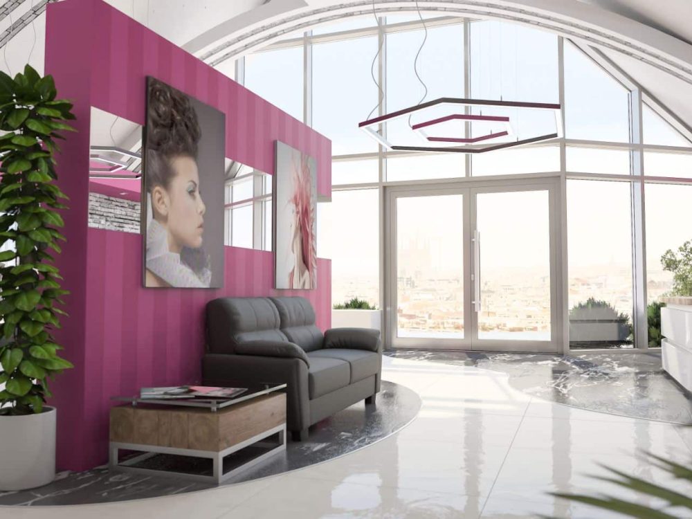 Salon Fryzjerski MB70 4K